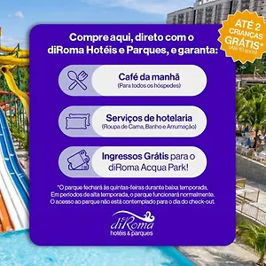Diroma Direto Com O Grupo Diroma Com Acesso Ao Acqua Park E Cafe Da Manha Hotel